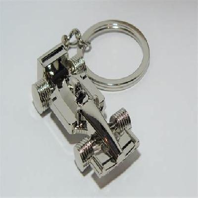 Colgate (folded) Metal Chrome Plated Keychain