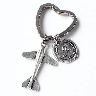 Flying Machine Keychain