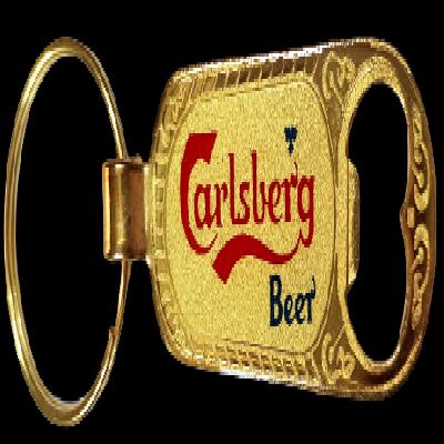 Pepsi (Folded Opener) Metal Golden Meena Keychain