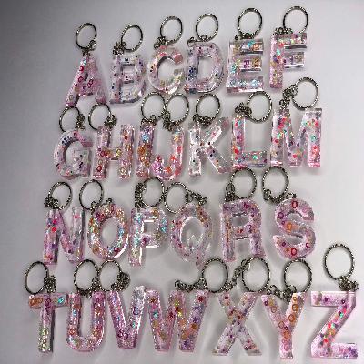 Rajni Gandha(Multi Colour Printing) ABC Printing Keychain