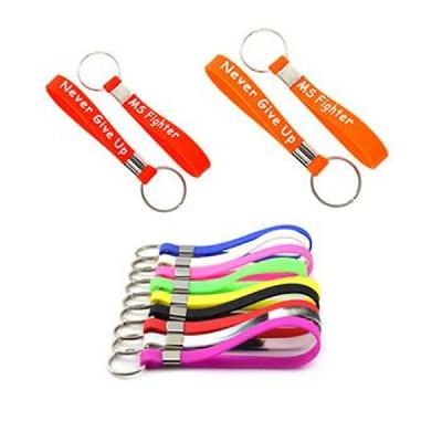 RAYMOND Silicon Belt Keychain Embossed Double Side