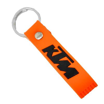 Silicon Printed Keychain Double Sided