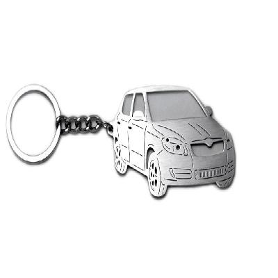 SKODA Silicon Belt Keychain Embossed Double Side
