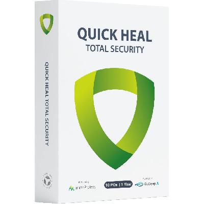 Quick Heal Total Security 1 Pc 1 Year Latest ( Instant Email Delivery In 1 minute )