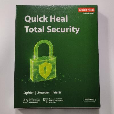 Quick Heal Total Security 3 Pc 3 Year Latest ( Instant Email Delivery In 1 Minute ) No Cd Only Key