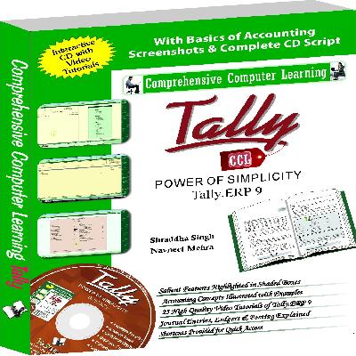 Tally ERP 9 Single User GST Ready Software
