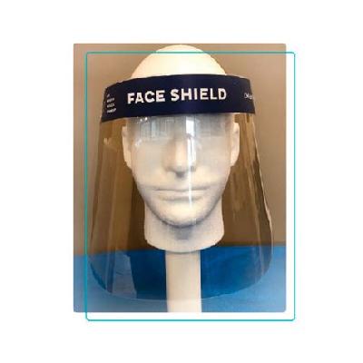 Face Shield Along Plastic Headband