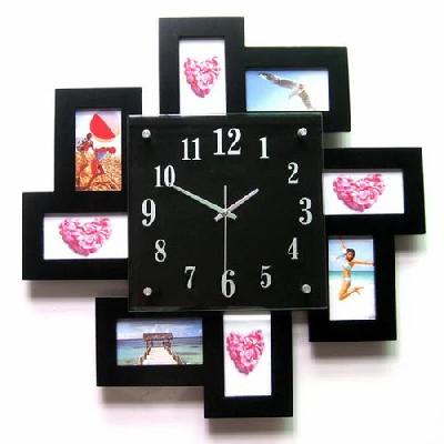 Promotional Photo Frame Along Clock