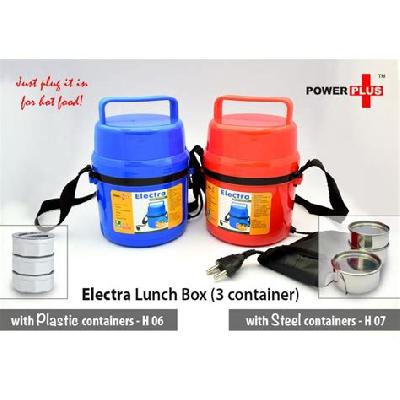 Electra Lunch Box Plastic 3 Container