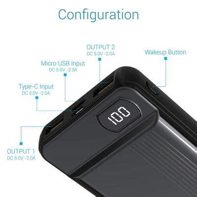 Indo 20D 20000mah Power Bank POR294