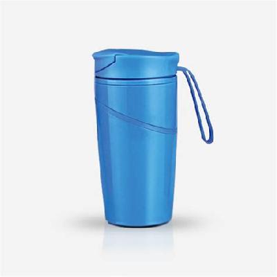 Mighty Stainless Steel Magic Coffee Mug with silicon strap