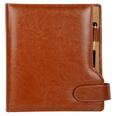 P U leather diary