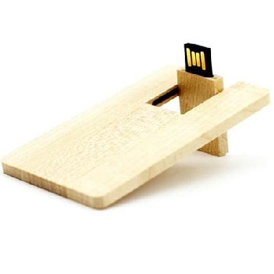 Wooden Card Pen Drive