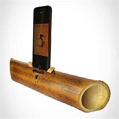 Bamboo Amplifier Speaker