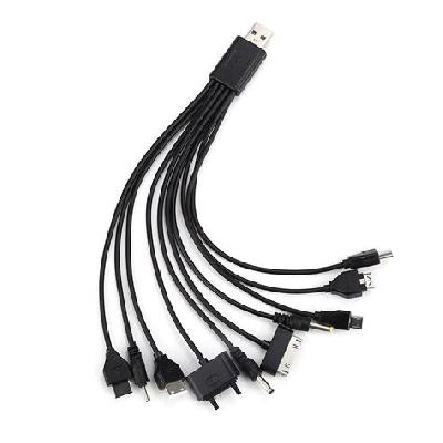 Multi Connector Data Cable With USB