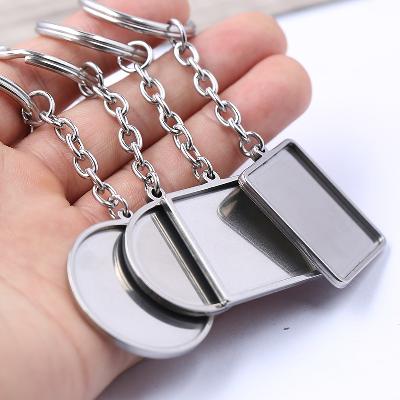Stainless Steel Keychain Ring