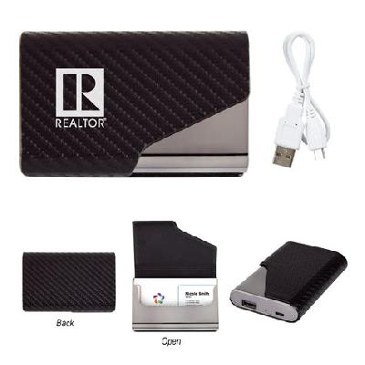 Visiting Card Holder Power Bank