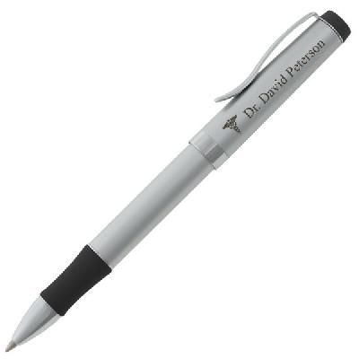 Doctor Clip Pen In Metallic Finish