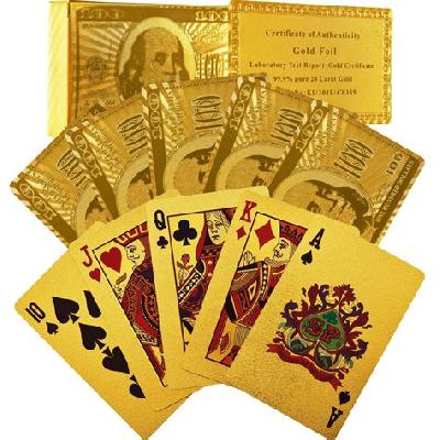 Gold Plating  Playing Cards