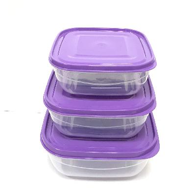 Plastic Food Containers Set