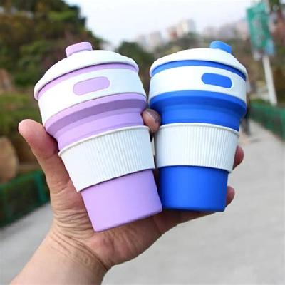 Collapsible Silicon Cup 350ml