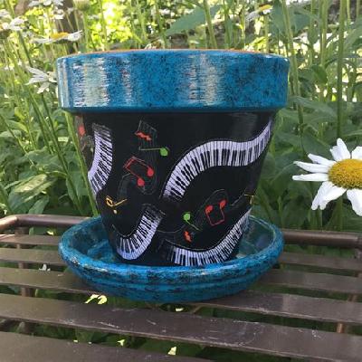 Music Flower Pot