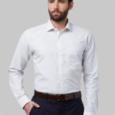 Park Avenue White Formal Shirt PC