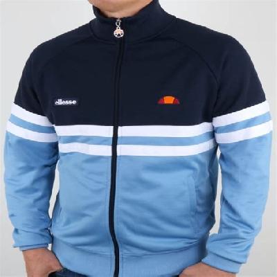UCB Branded Sky Blue and Navy Track Top