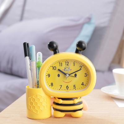 Clock With Tumbler, Stationery Holder 