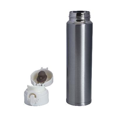 Fliptop Steel Flask