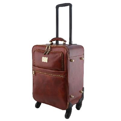 Leather Trolley Bag