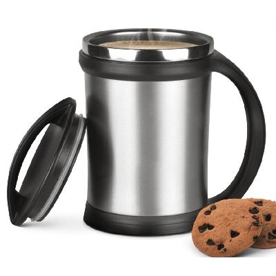 Power Plus Vacumized Steel Flask  H 136