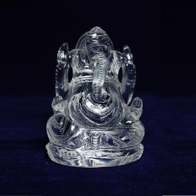 Crystal Glass Ganesha