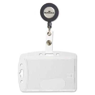 Plastic Plain Security Officer ID Card Holder