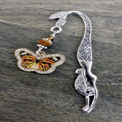 Beautiful Brass Butterfly Bookmark