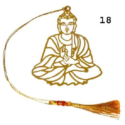 Gautam Buddha Brass BookMarker