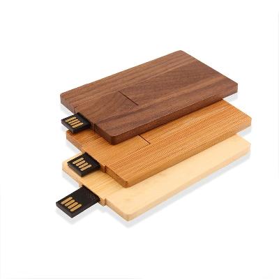 Wooden Card USB Pen Drive