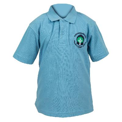 Polo Neck School T Shirt