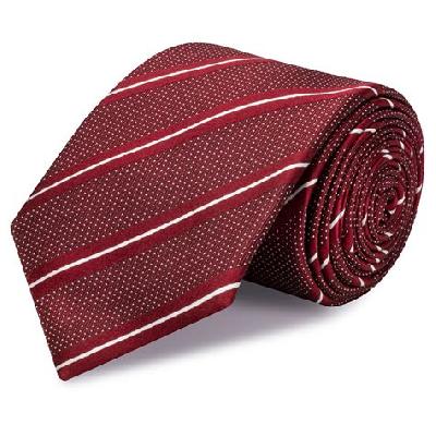 Digital Striped Printed Micro Tie