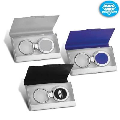 2 In 1 Keyring And Visiting Card Holder Combo Set