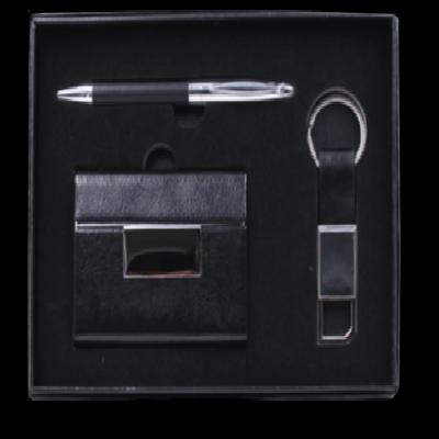3 In1 Pen Keyring And Visiting Card Holder Combo Set