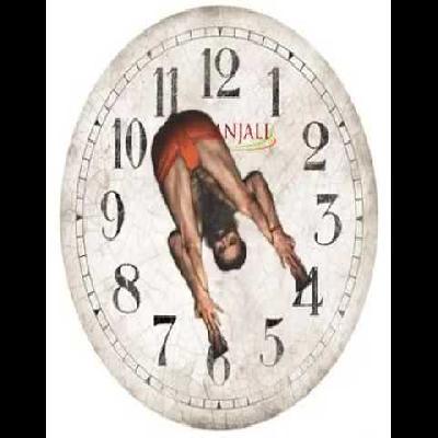 Patanjali 8 Products Wall Clock