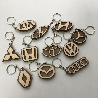 Promotional Car logo keychain