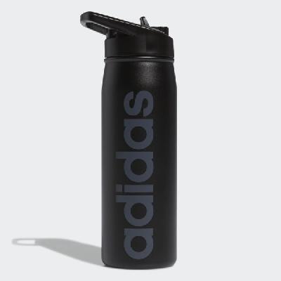 Single Wall Bottle with Straw 600 ml