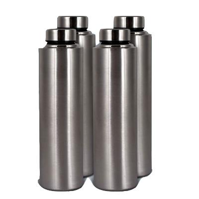 Single Wall Steal Bottle Black Matt Finish 700 Ml