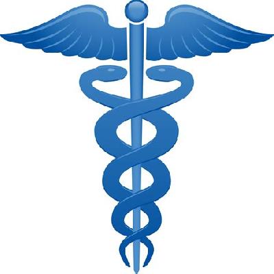 Table Flag with Doctor logo