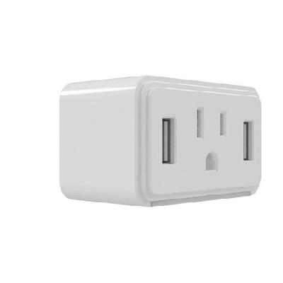 3.4 A Dual USB Home Charger with LED Night Lamp