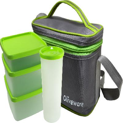 4 Container Lunch Box