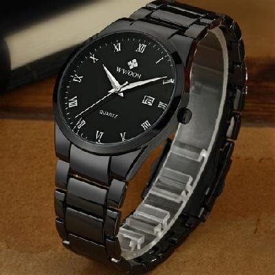 Black Straps Wrist Watch