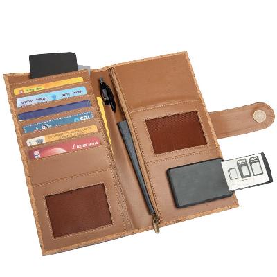 Cheque Book And Passport Holder